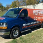 Custom Fleet Wrap on a shuttle van